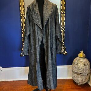 Linen Jacket-Dress coat